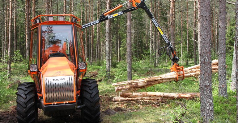 Despite Woodtiger's "hi-vis" colour, the small forwarder market in Sweden is statistically invisible.