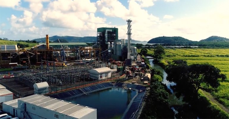 Albioma Galion 2 biomass combined heat and power (CHP) plant in Martinique (photo courtesy Albioma).