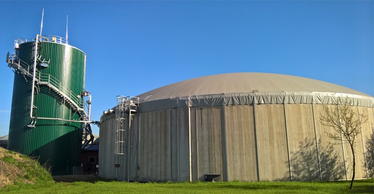 EnviTec Biogas have recently commissioned a 99 kW "piccolo" sized biogas plant in Italy (photo courtesy EnviTec Biogas).