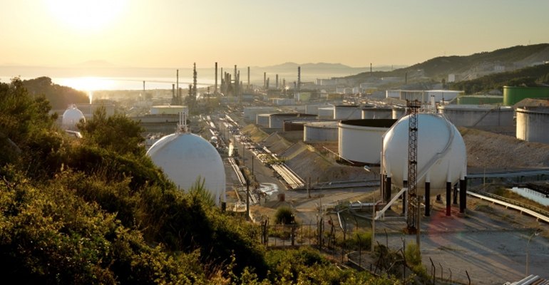 Total's La Mède site in southeastern France will include a biorefinery that will produce biodiesel from used oils as well as vegetable oils (photo courtesy Total).
