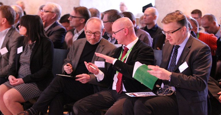 Around 90 delegates took part in this year's edition of the Swedish national pellets conference that was held inside Kalmar castle.