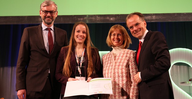 Rebecca Trojanowski from Brookhaven National Lab., US was winner of the “Best Young Researcher: Biomass” award for her paper "Repeatability in particulate and gaseous emissions from pellets stoves".