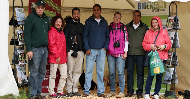 On a mission from Mexico, a delegation from Comisión Nacional Forestal.