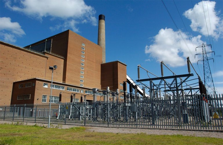Uskmouth Power Plant (photo courtesy SIMEC Atlantis Energy).
