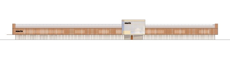 In Sweden, forest machinery manufacturer Komatsu Forest has confirmed that it is to make one of the largest investments in the company's history. It will be a future-proof factory in large format in Umeå, with a focus on sustainable production. Construction is set to begin in May 2019 with an inauguration expected in late 2021 (image courtesy Komatsu Forest).