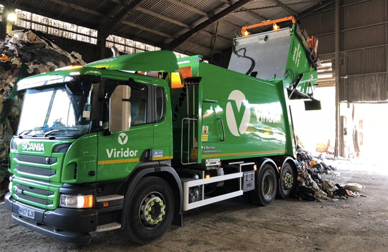 According to Viridor, two-thirds of plastic collected for recycling in the UK is currently exported and 46 percent of plastic packaging is currently recycled against a target of 75 percent (photo courtesy Viridor).