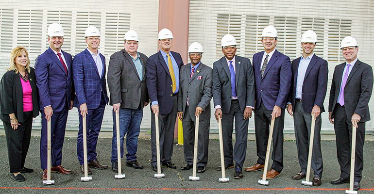 On October 15, 2019, Aries Clean Energy held a ground-breaking ceremony marking demolition and construction start for the Aries Linden Biosolids Gasification Facility that will be located within the Linden Roselle Sewerage Authority (LRSA) complex in New Jersey (NJ) close to New York City (photo courtesy Aries Clean Energy).