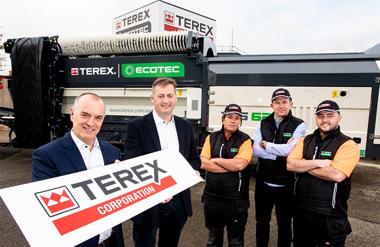 Terex Ecotec—part of Terex Materials Processing group, a subsidiary of US-headed Terex Corporation —welcomed over 100 distributors and customers from across the world to its recent Global Dealer Conference, which took place on September 25-27, 2019, at its brand new Terex Campsie facility in Northern Ireland (photo courtesy Terex Ecotec).