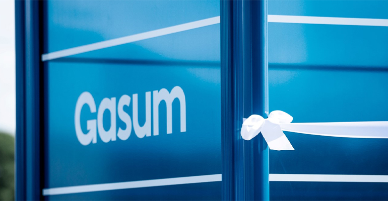 Gasum opens a new filling station in northern Sweden