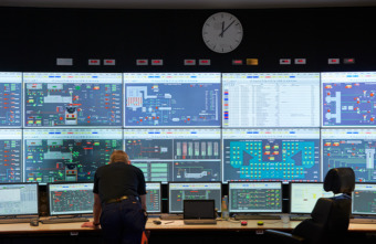 Control room at Avedøre power station
