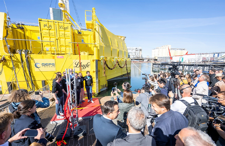 Inauguration held for world’s first offshore renewable hydrogen production pilot
