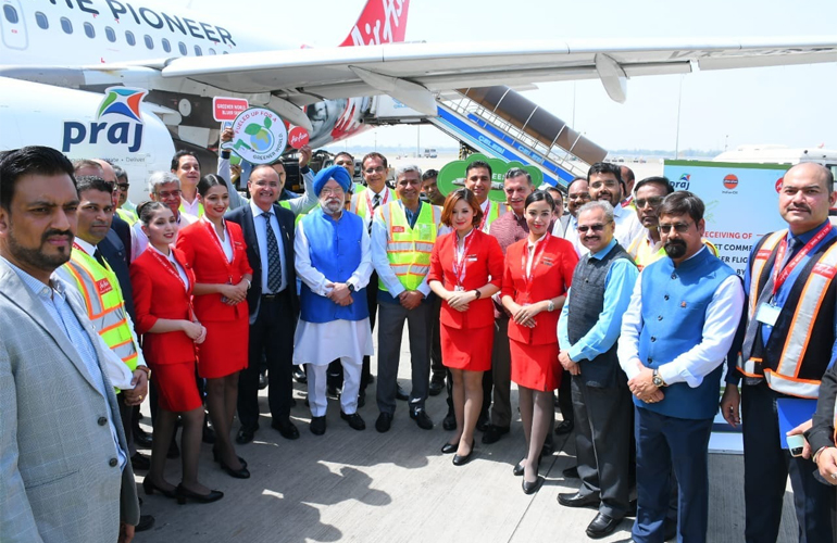 AirAsia India conducts first flight with indigenous SAF