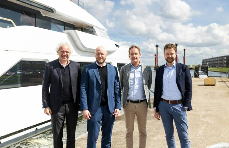 Damen Yachting and Blue World Technologies team up