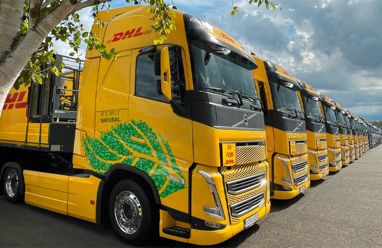 DHL cuts Formula 1 cargo carbon with HVO100