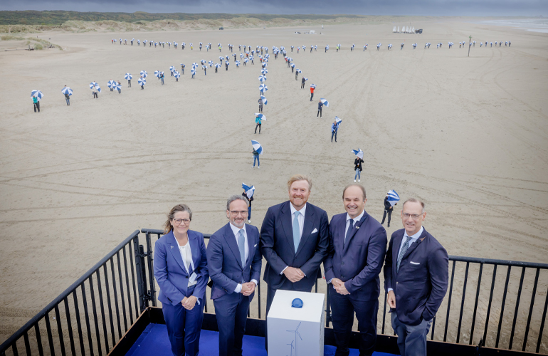 Hollandse Kust Zuid windfarm inaugurated