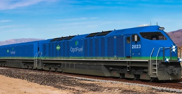 OptiFuel Systems to begin RNG-powered locomotive test