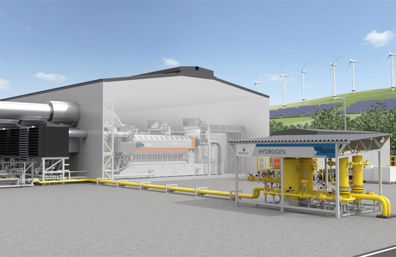 Wärtsilä launches world’s first large-scale 100% hydrogen-ready engine power plant