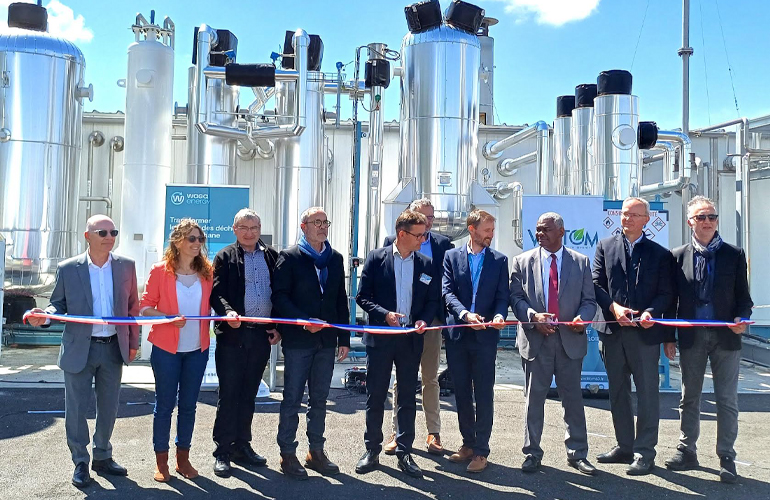 VALTOM and Waga Energy inaugurate VALTOM Énergie Biométhane