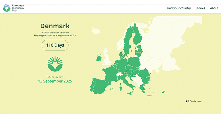 Bioenergy is a key part of Denmark’s sustainable future