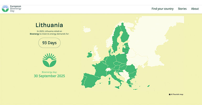 Lithuania spearheads biomass trading