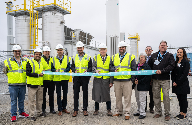 Inauguration held for Scott County RNG facility