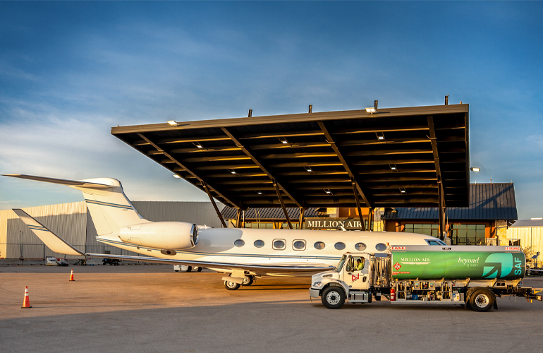 Million Air and Avfuel bring SAF to Austin