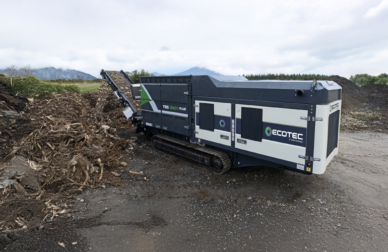 Ecotec introduces the TSS 390 Plus slow-speed shredder