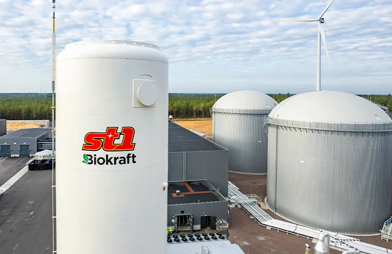 St1 Biokraft secures €260 million financing package