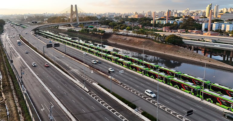 Latin American cities reach 10,000 operational electric buses milestone